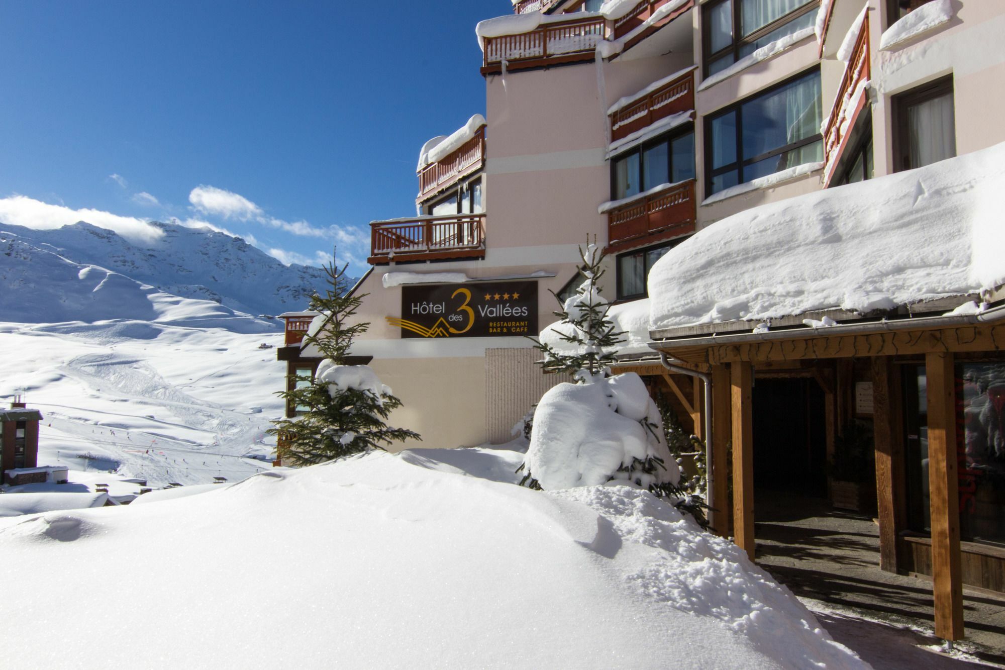 Hotel 3 Vallees Val Thorens Exterior foto